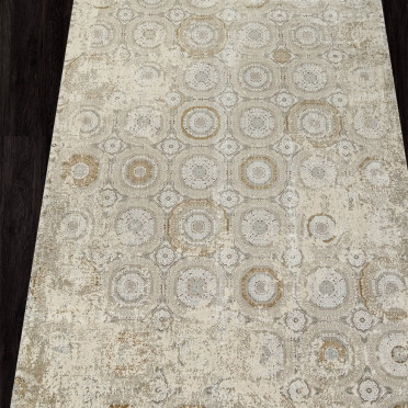 Ковер Y5149Q - L.BEIGE / YELLOW - Прямоугольник - коллекция EMPEROS OLIMPOS