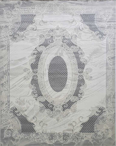 Ковер турецкий 36565A Amatis Lux (Акрил, серый)