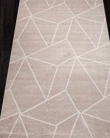 Ковер российский F057 TORNADO (Фризе, бежевый)