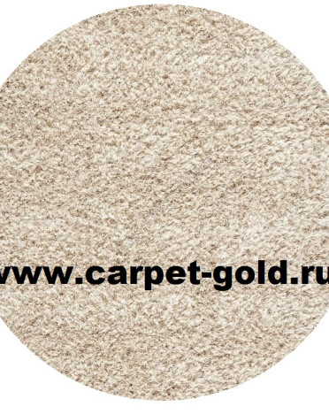 Ковер бельгийский 2501-101 RHAPSODY Symphony (Шерсть, бежевый) круглый