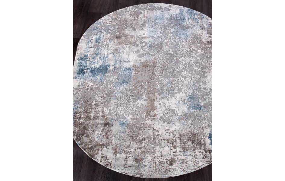 Ковер ARMINA 03853A - BLUE / BLUE Oval