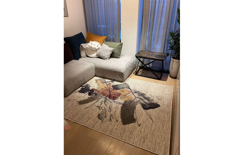 Монгольский ковер Hunnu 6A2484 029 прямоугольный