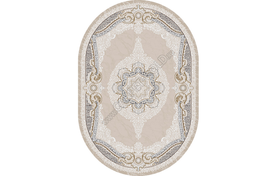 Ковер Каскад ДИЗАЙН 25649 ЦВЕТ 24366 овал