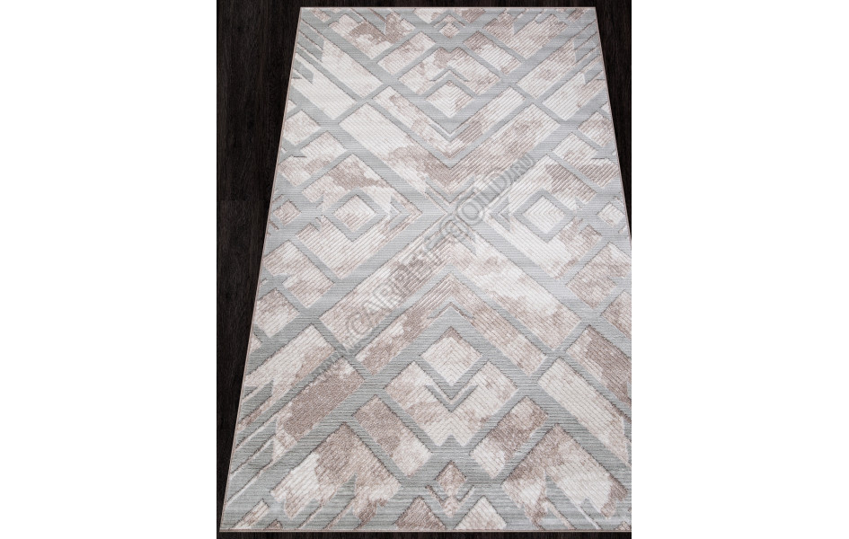 Российский ковер D946 - BEIGE - Прямоугольник - коллекция MIRANDA