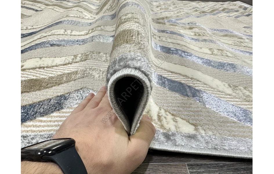 D037A_CREAM SHIRINK BLUE FDY Semnan