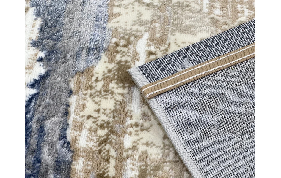 D068A_CREAM SHIRINK BLUE FDY Semnan