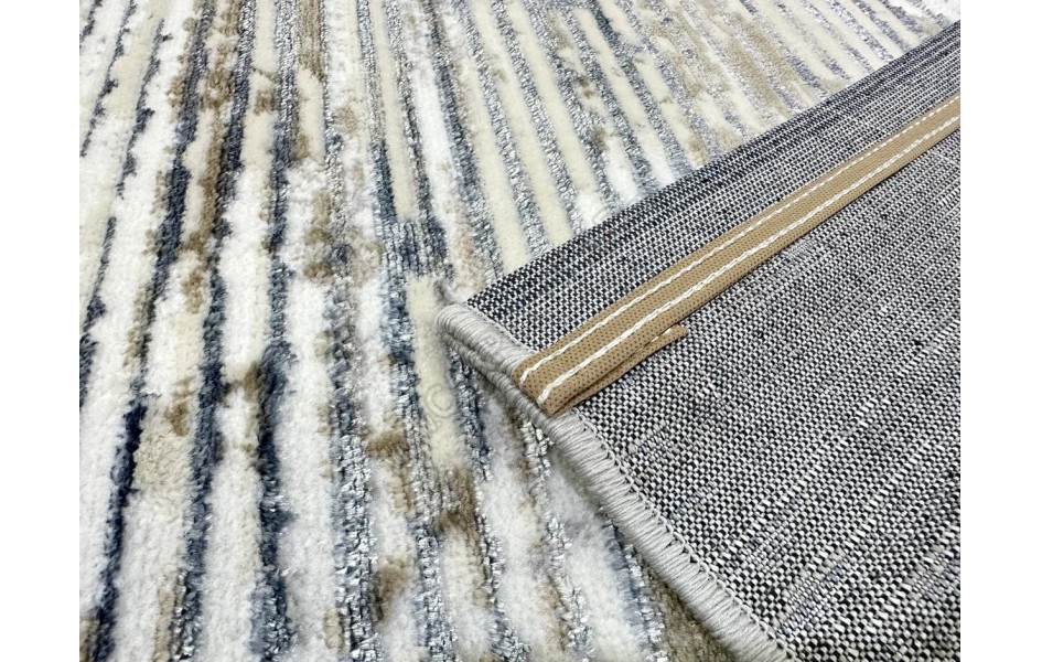 D071A_CREAM SHIRINK BLUE FDY Semnan