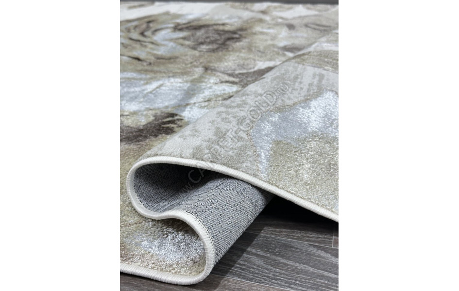 L137A_CREAM SHRINK / BROWN FDY овал Gilan