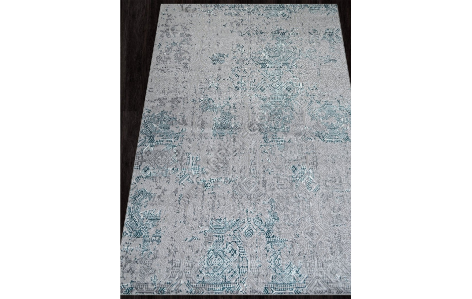 Ковер F281 - GRAY - Прямоугольник - коллекция PALERMO