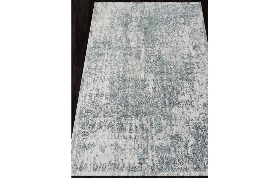 Ковер 02475F - BLUE / GREY - Прямоугольник - коллекция SAFARI