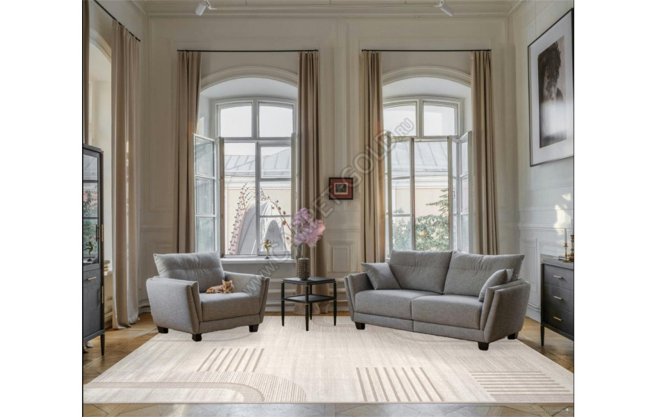 Ковер F437 - CREAM - Прямоугольник - коллекция DIOS