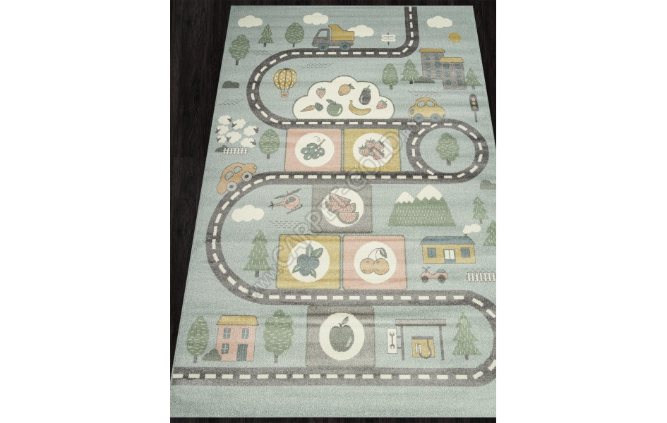 Ковер C214 - MULTICOLOR - Прямоугольник - коллекция IZUMRUD