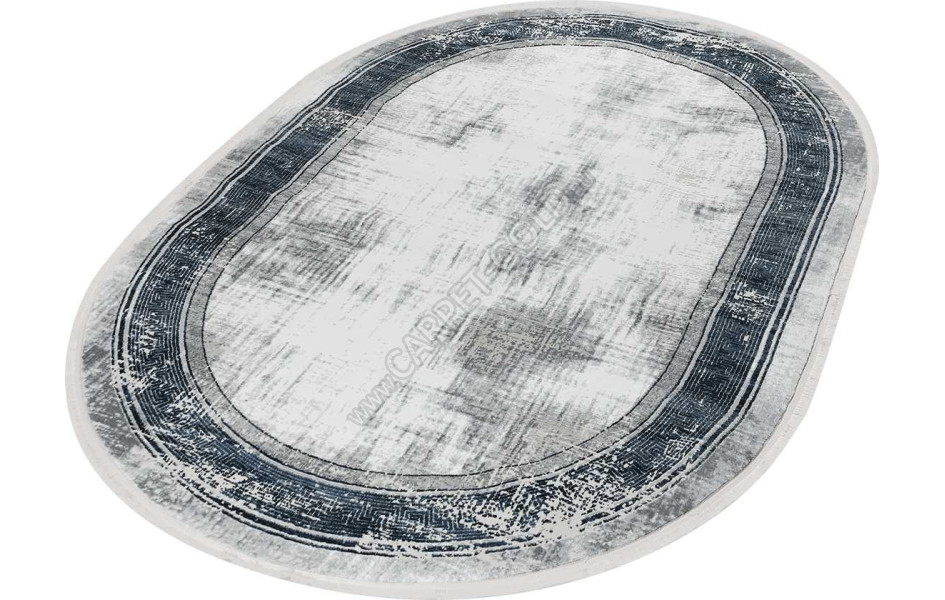 38720A OVAL BLUE / WHITE Nova Avalon